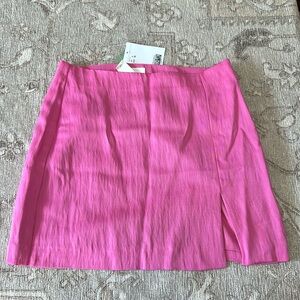 H&M Hot Pink Mini Skirt NWT